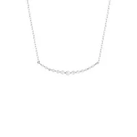 Colar Curve Moissanite