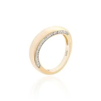 Anel Dourado Elegance