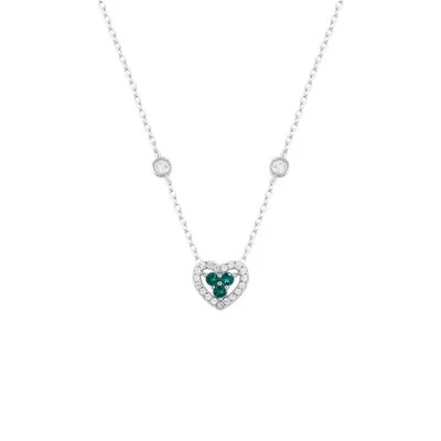 Foto Colar Green Heart