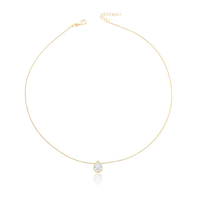 Foto Aro Gota Moissanite Cravação Inglesa