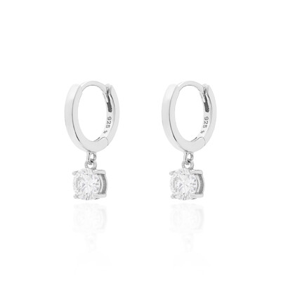 Foto Argola Dot Moissanite 5mm