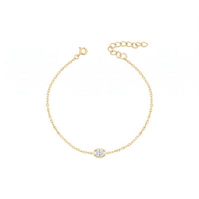 Foto Pulseira Mirror Dourada