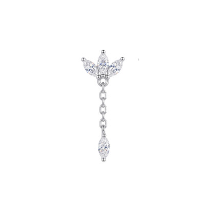 Foto Piercing Encanto Moissanite
