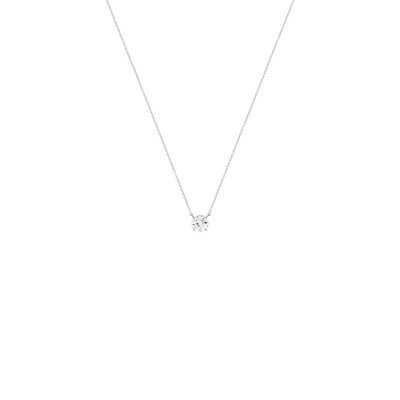 Foto Colar Solitário Moissanite 3mm