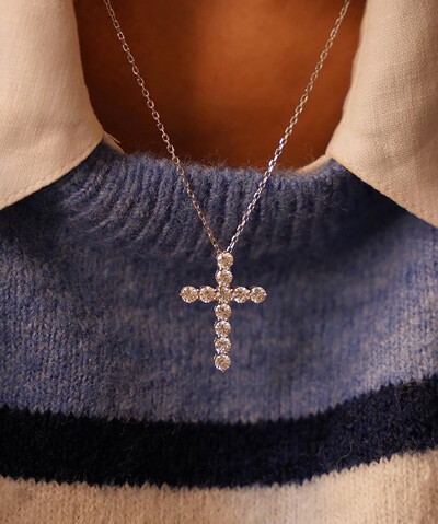 FotoColar Cruz Moissanite