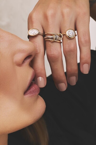 FotoAnel Stack Moissanite