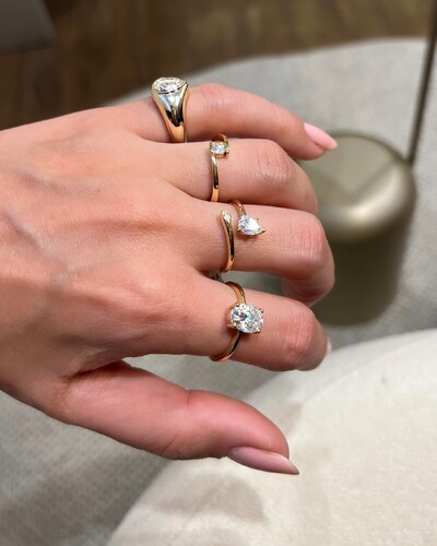 FotoAnel Contour Moissanite