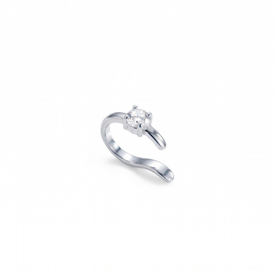 Foto Fake Piercing Shine Dot Moissanite