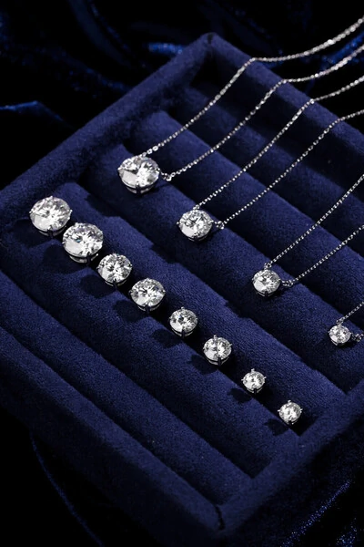 FotoBrinco Solitário Moissanite