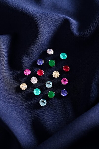 FotoBrinco Solitário Água Marinha