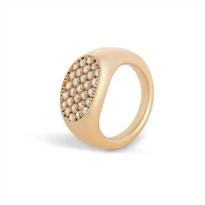 Foto Anel Deal Moissanite Dourado