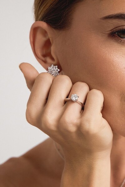 FotoAnel Solitário Lilly