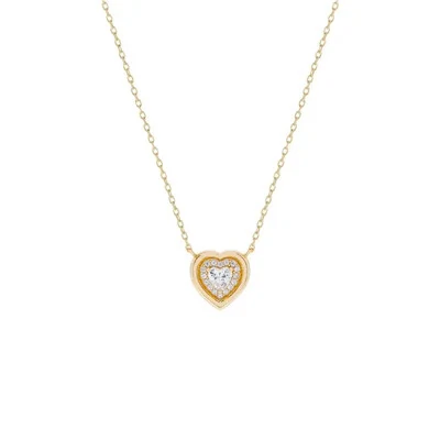 Foto Colar Coeur Brillê