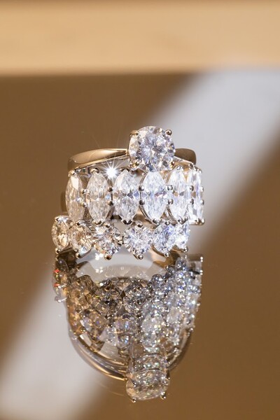 FotoSolitário Moissanite 7mm