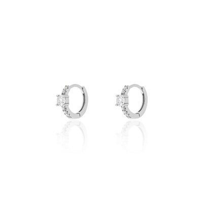 Foto Brinco Argola Pure Moissanite