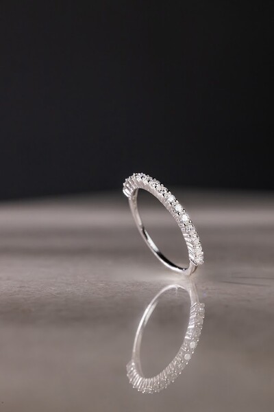 FotoMeia Aliança Moissanite 2mm