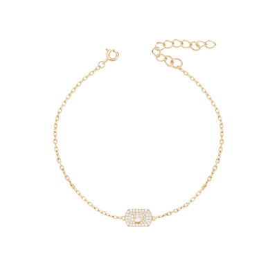 Foto Pulseira Dourada Amore Gold