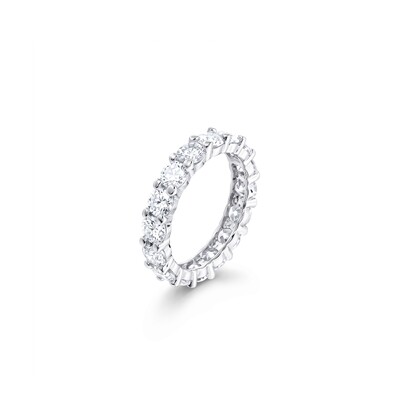 Foto Aliança Moissanite