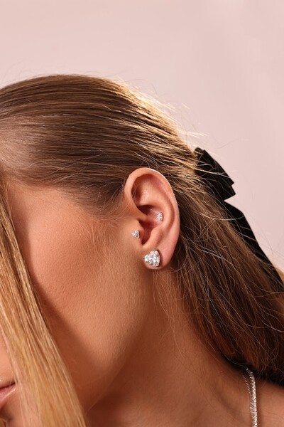 FotoBrinco Coeur 8 Moissanite