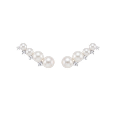 Foto EarCuff Soho Pérolas Moissanite
