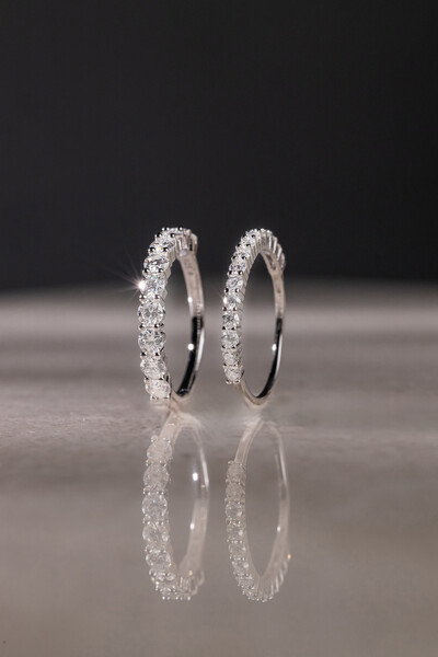 FotoMeia Aliança Moissanite 3mm