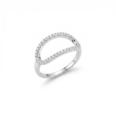 Foto Anel Andy Moissanite