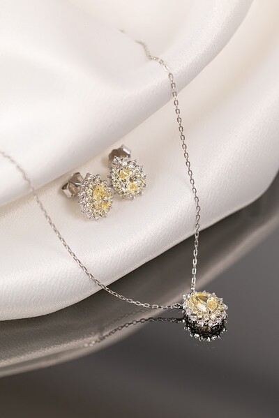 FotoColar Gota Yellow Fancy Cravejado Princesa Duplo