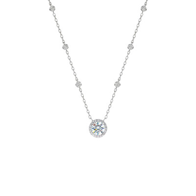 Foto Colar Alva Moissanite