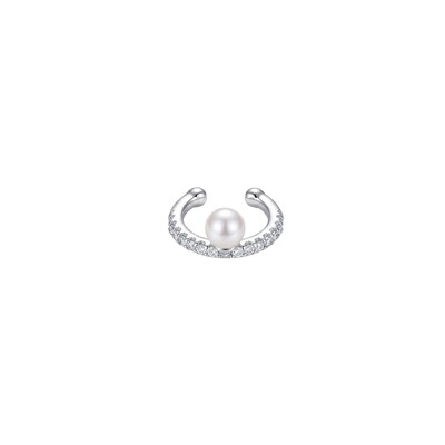 Foto Fake Piercing Pérola & Moissanite