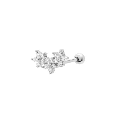 Foto Piercing Flora Moissanite