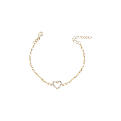 Foto Pulseira Heart Cartier Dourada