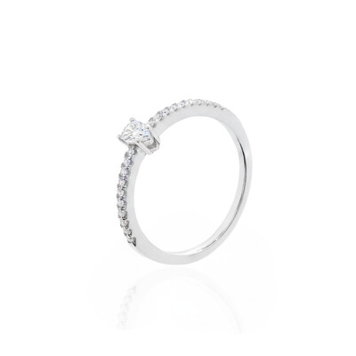 Foto Anel Thin Moissanite