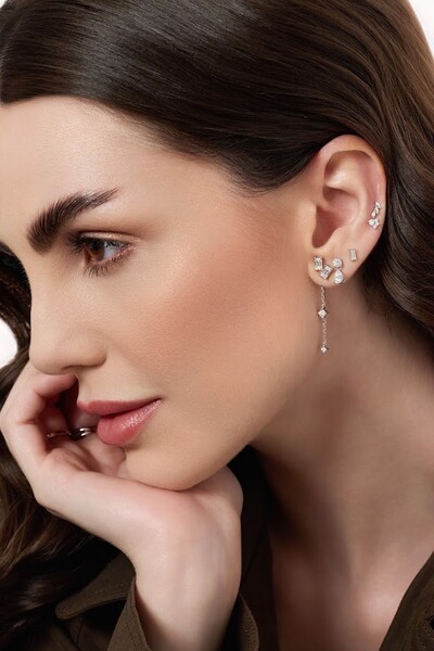 Foto Brinco Lily Moissanite