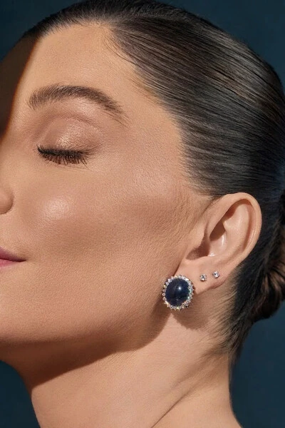 FotoBrinco Solitário Moissanite 3mm