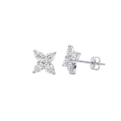 Foto Brinco Estelar Moissanite