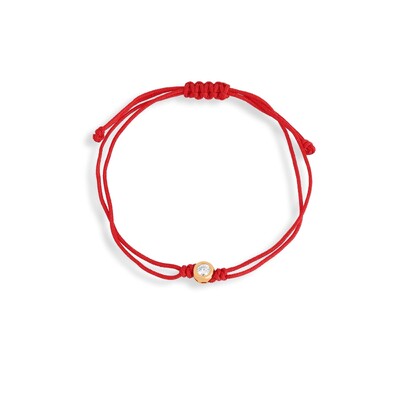 Foto Pulseira Scarlet Seda & Moissanite