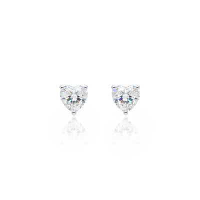Foto Brinco Coeur 6 Moissanite