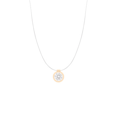 Foto Colar Fio de Nylon Cravação Inglesa