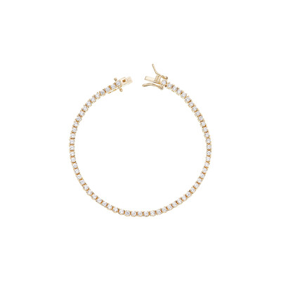 Foto Pulseira Riviera Dourada 2mm