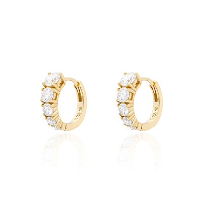 Foto Argola Stellar Moissanite