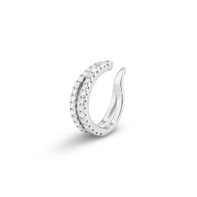 Foto Fake Piercing V Moissanite