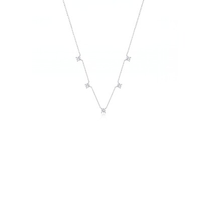 Foto Colar Stardust Chocker Moissanite