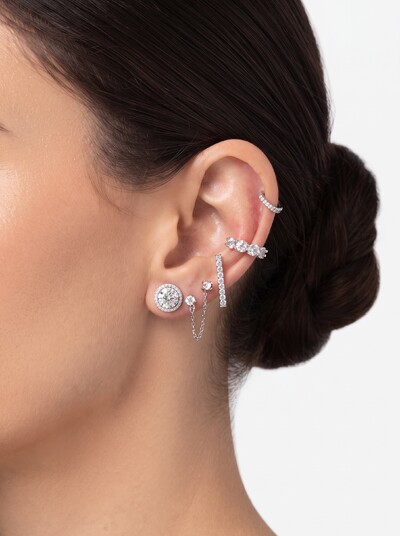 Foto Fake Piercing Lizzie Moissanite