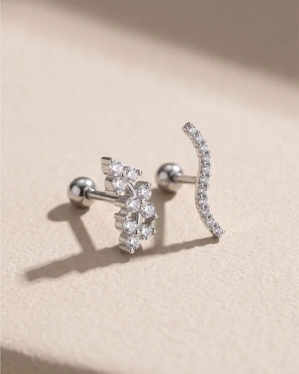 Piercing Elisa Moissanite