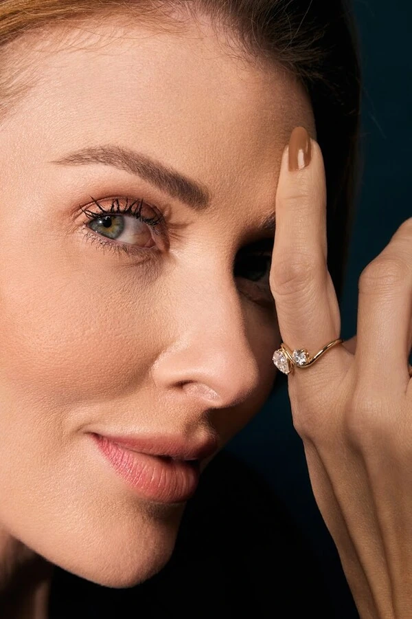 Anel Lilly Moissanite