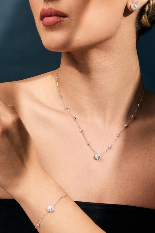 Colar Alva Moissanite