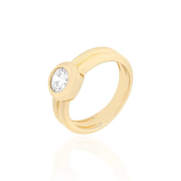 Anel Dourado Aurora