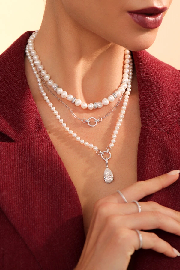 Colar Elos Moissanite