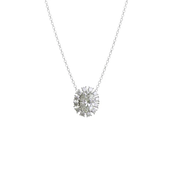 Colar Majeste Moissanite