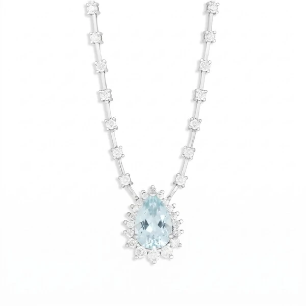 Riviera Celeste Topázio Sky & Moissanite